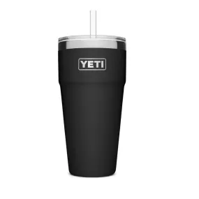 21071500644 TERMO RAMBLER 26oz STRAW CUP NEGRO MARCA YETI