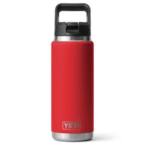 21071501940 TERMO RAMBLER 26 oz STRAW BOTTLE RESCUE RED MARCA YETI