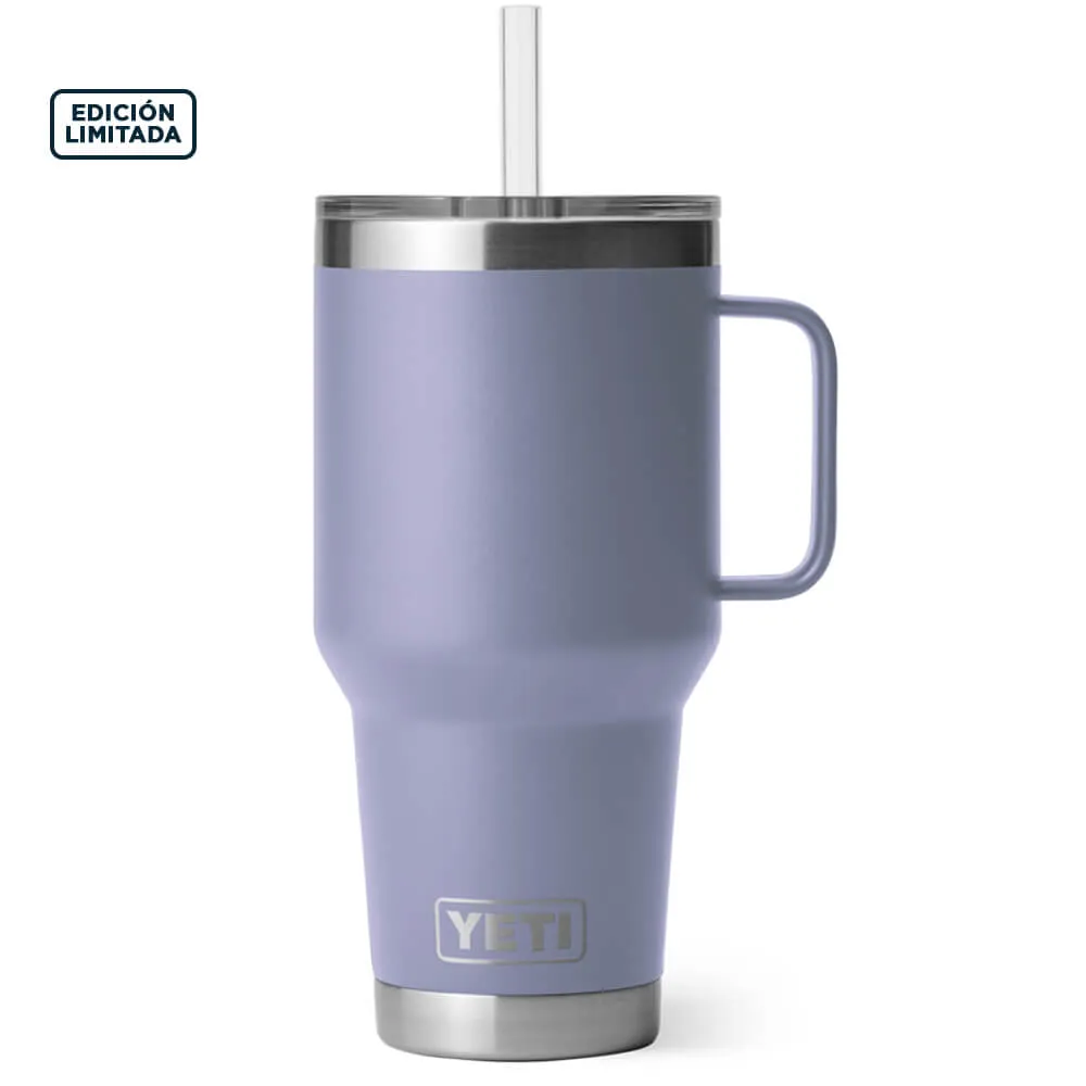 21071502459 TERMO RAMBLER 35oz STRAW MUG COSMIC LILAC MARCA YETI