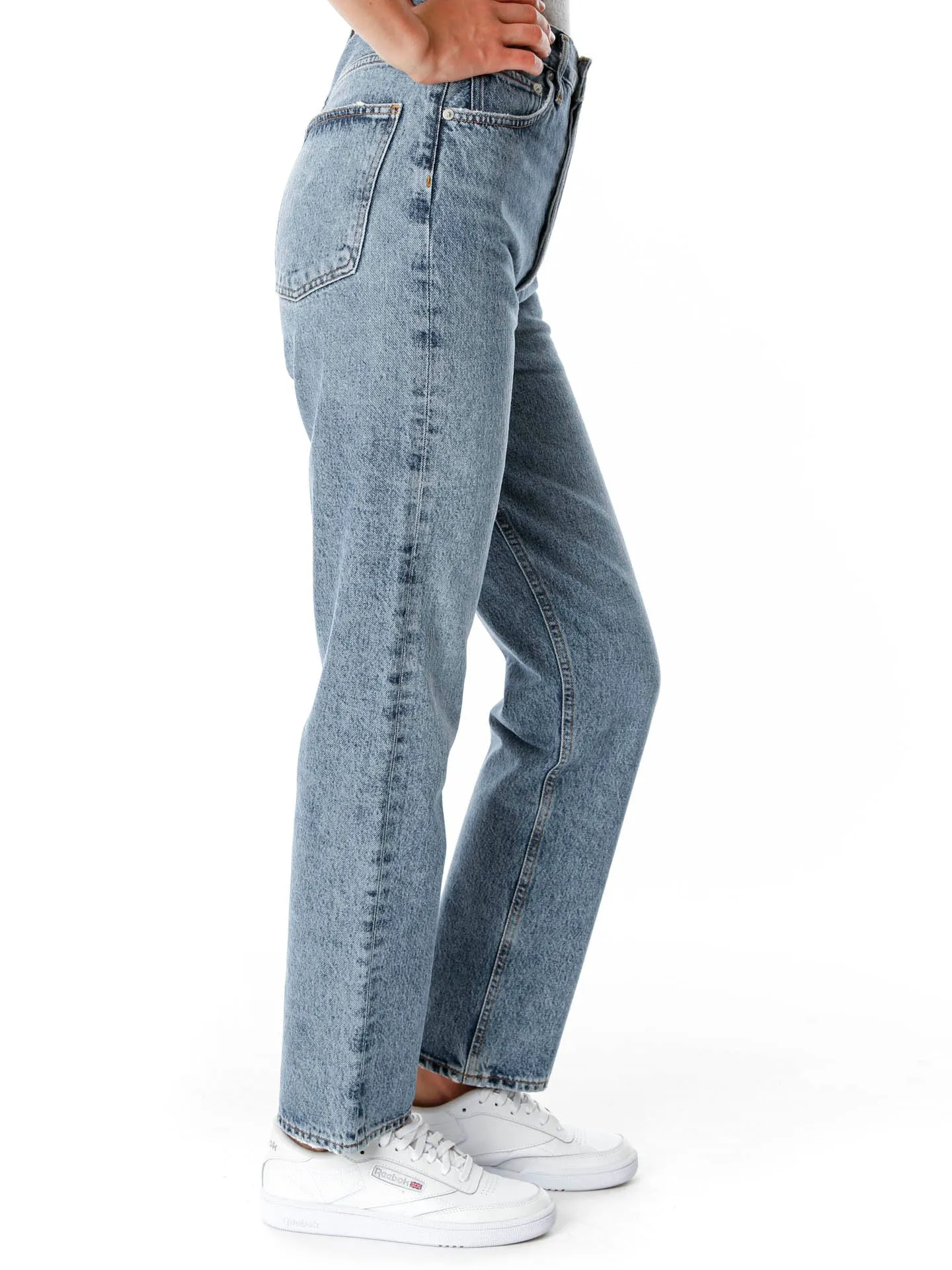 90s Pinch Highwaist Straight Fit Jeans