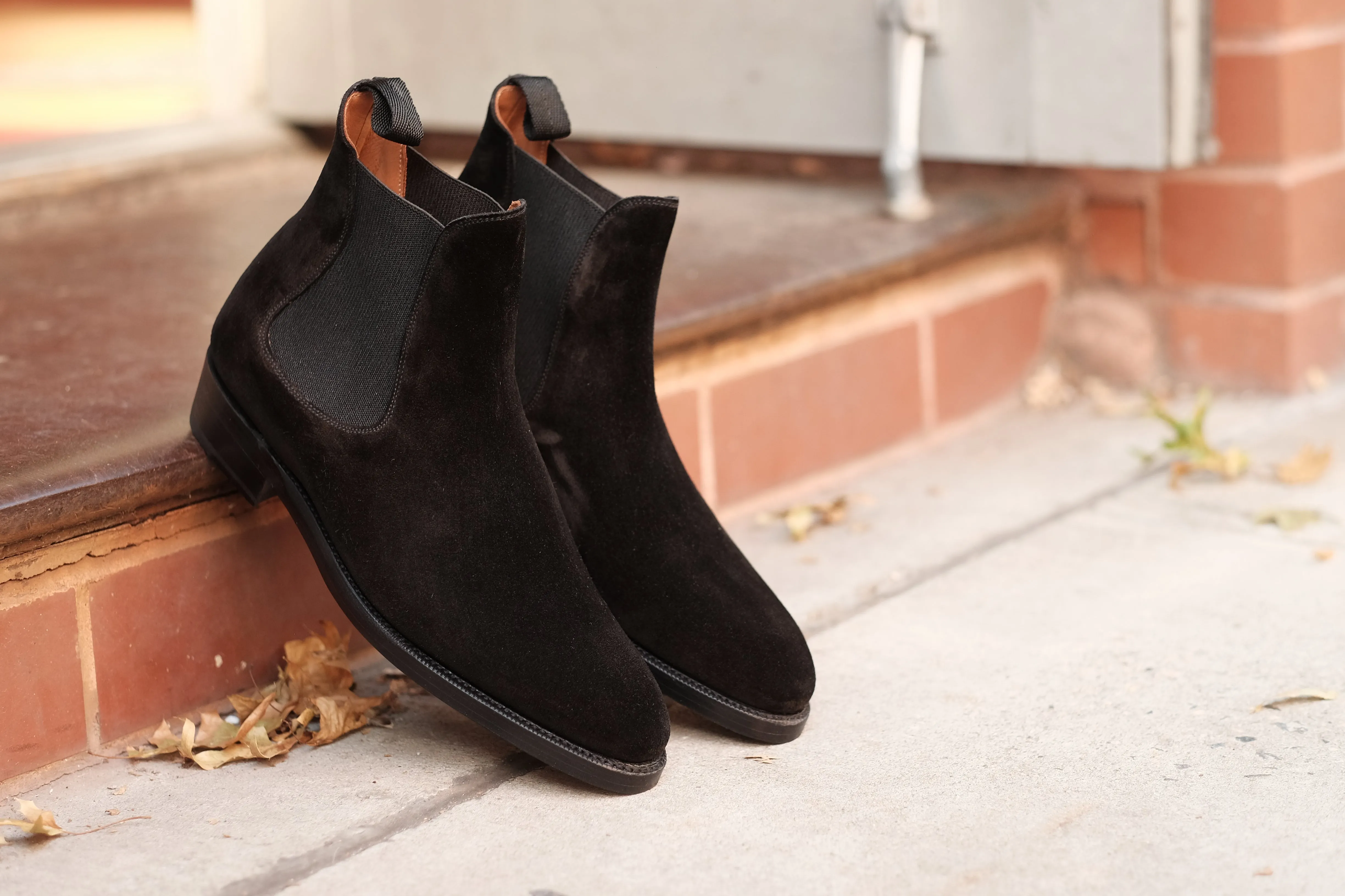 Alki - Black Suede