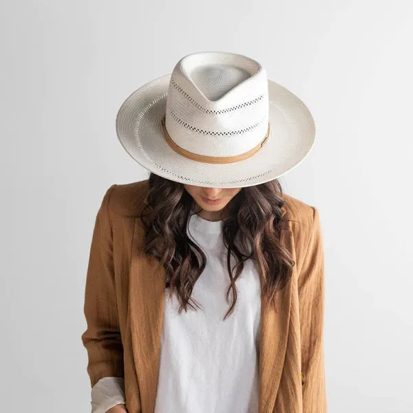 Arlo Tan Band Fedora Hat