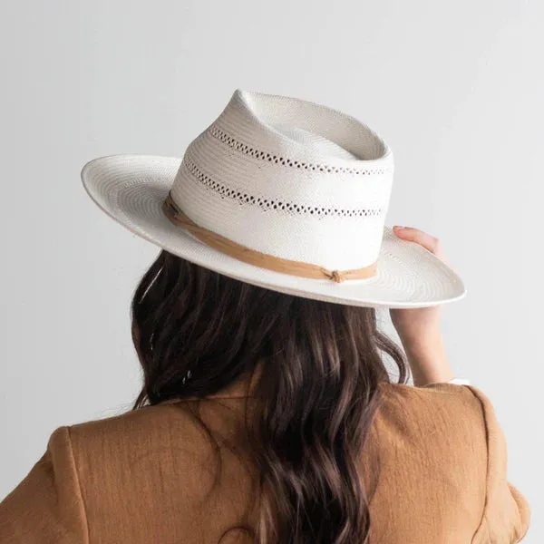 Arlo Tan Band Fedora Hat