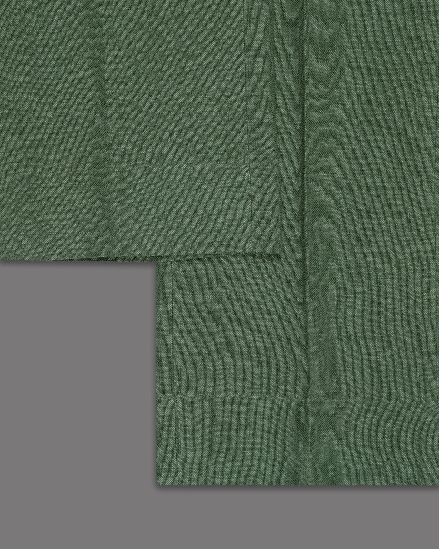 Asparagus Green Luxurious Linen Pant