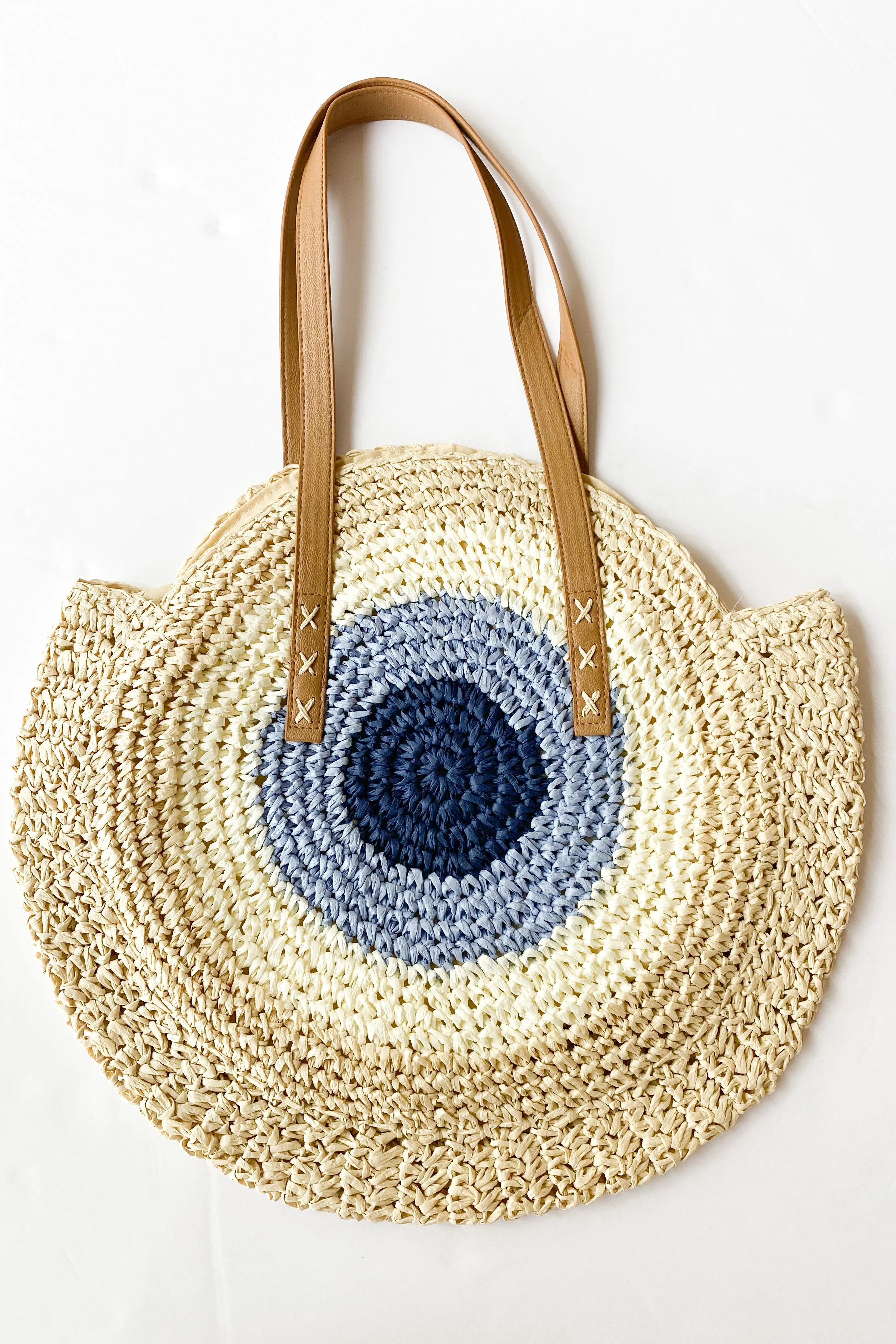 barefoot straw tote