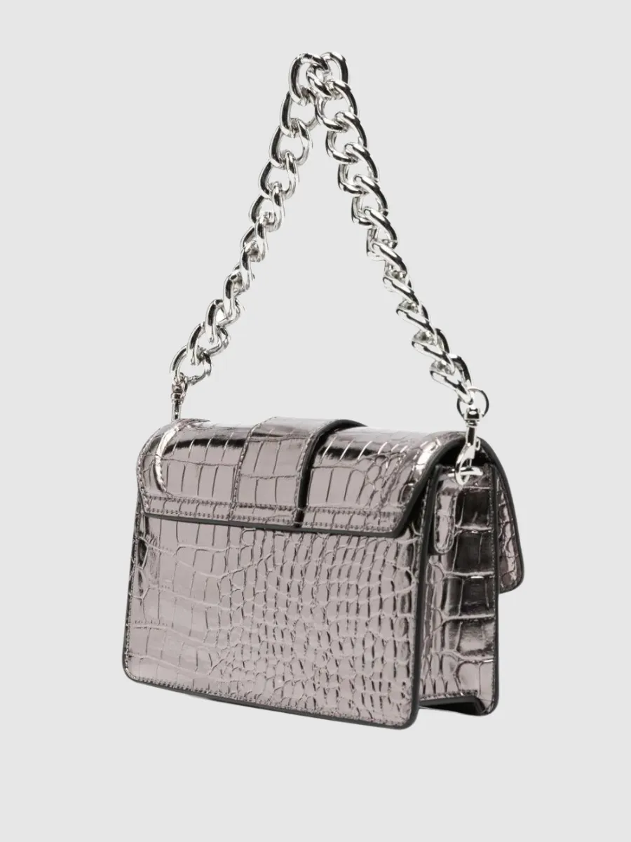 Baroque buckle crossbody bag