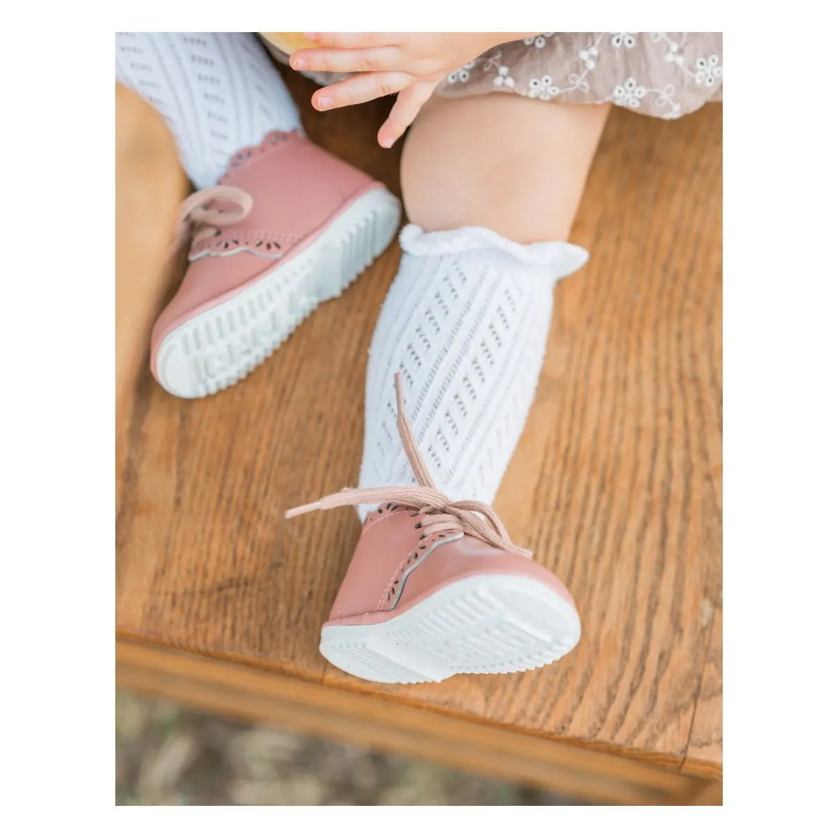 Bella Scalloped Bootie (Baby)