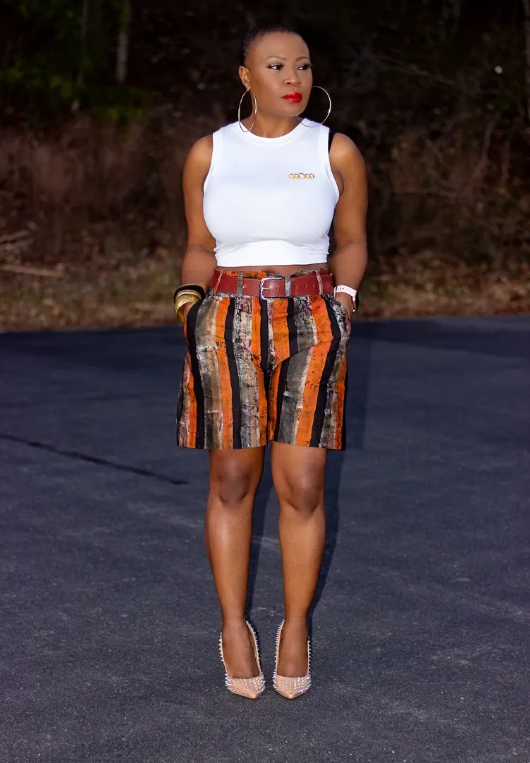 Bermuda shorts | African Print