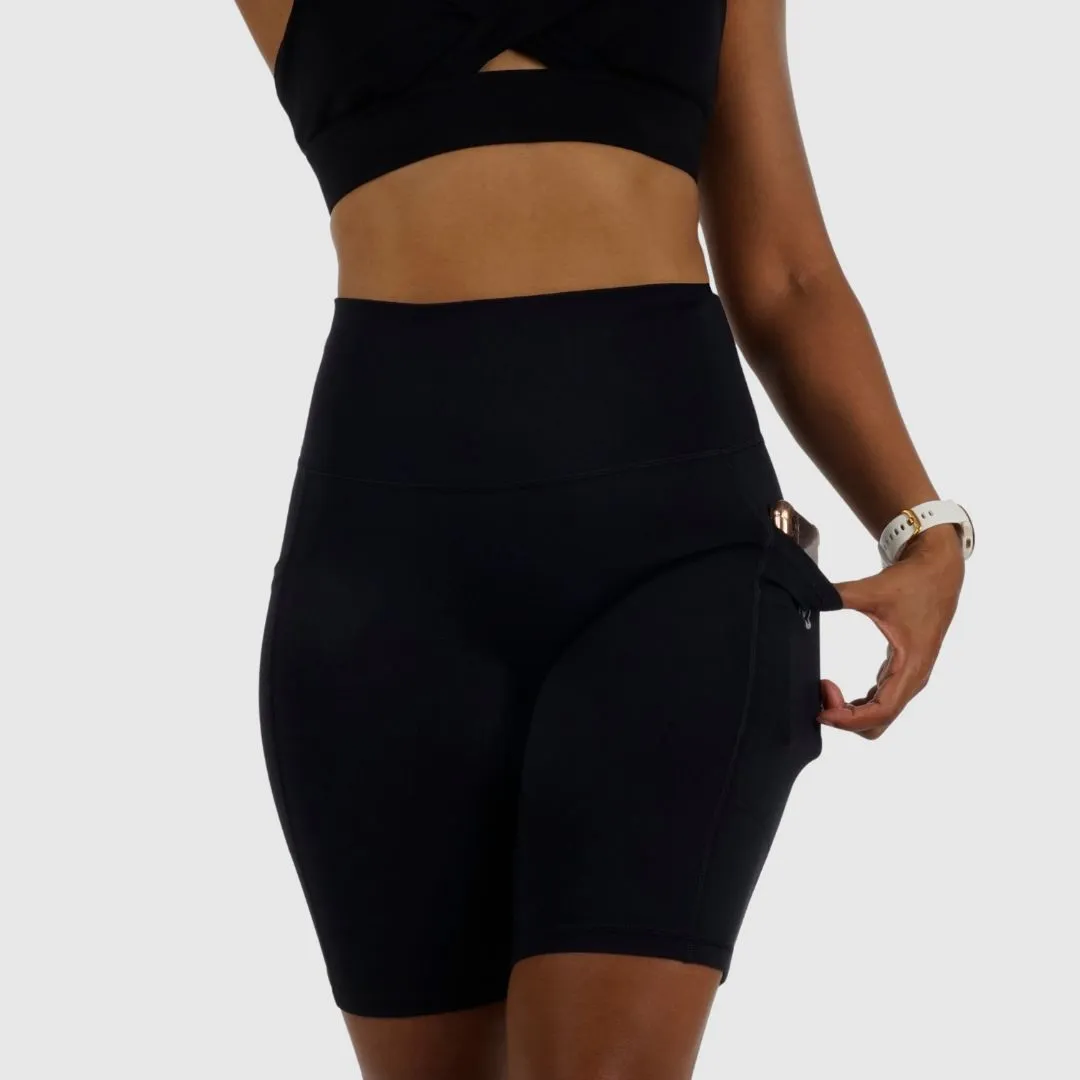 Black Cycling Shorts