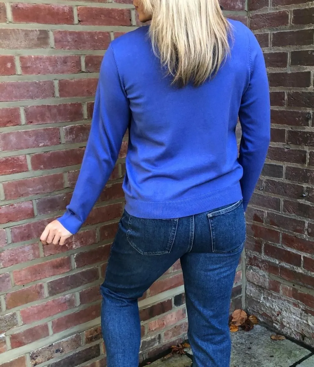 Blue Diamante Dandelion Jumper