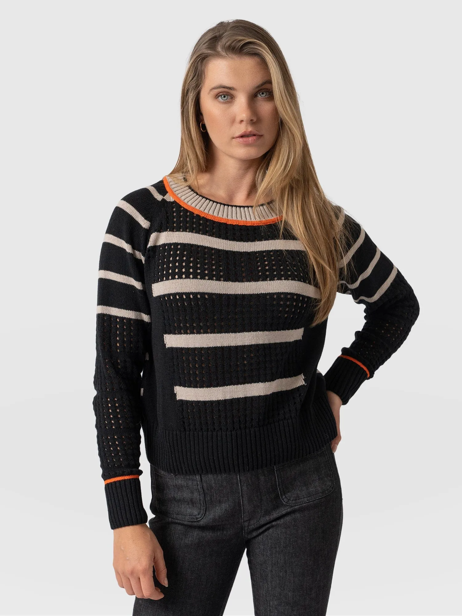 Cambridge Jumper Merino - Black