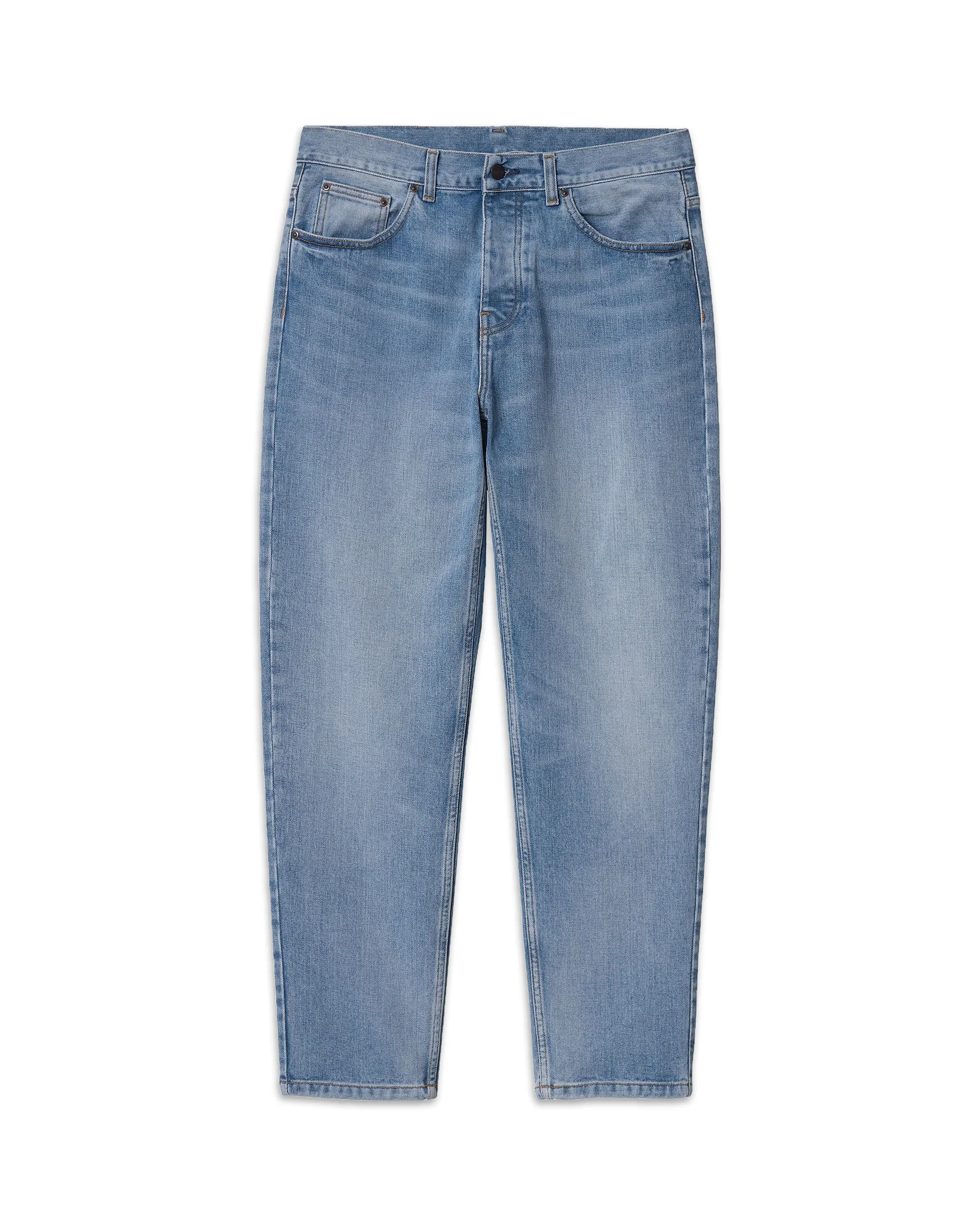 Carhartt Wip Newel Pant Blue Light Used Wash