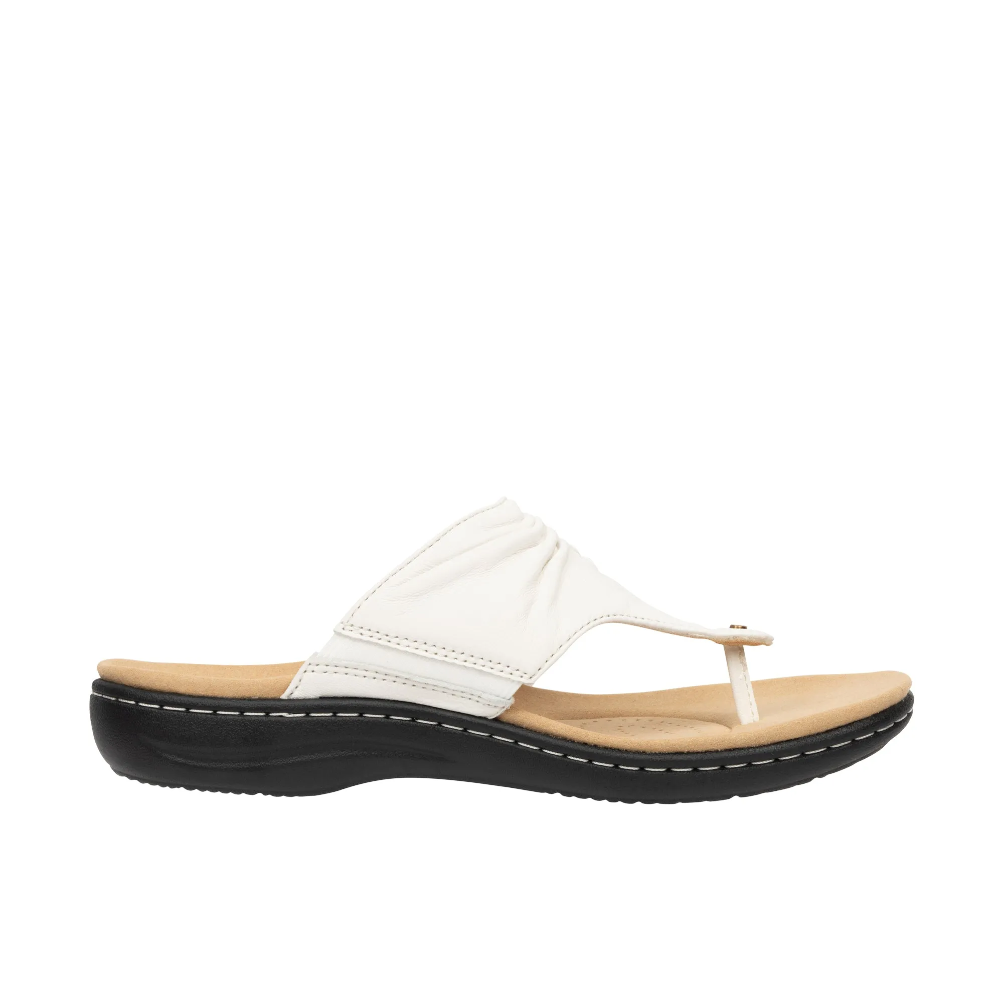 Clarks Womens Laurieann Arla White Leather