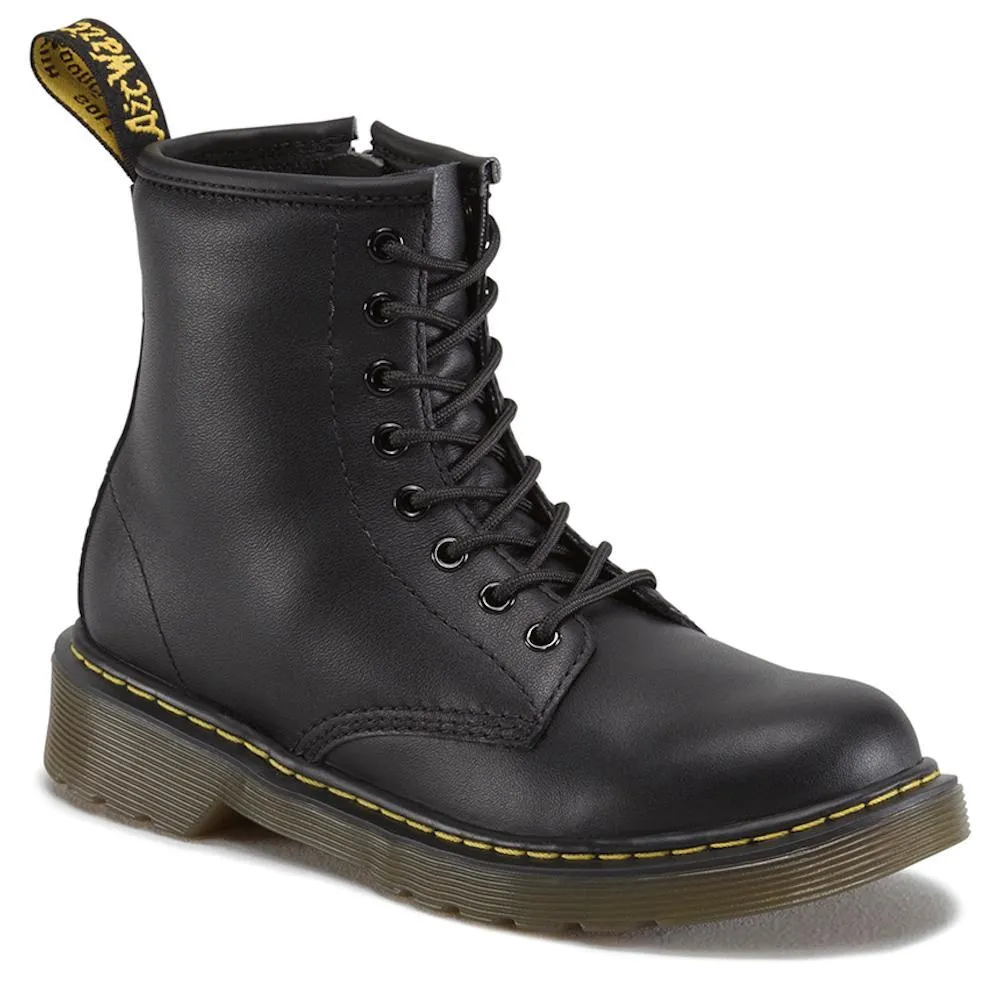 Dr. Martens Kids Delaney Black Leather