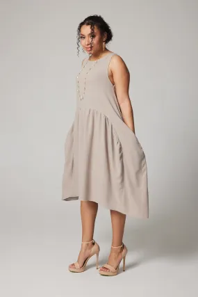 Eclipse Dress - Beige