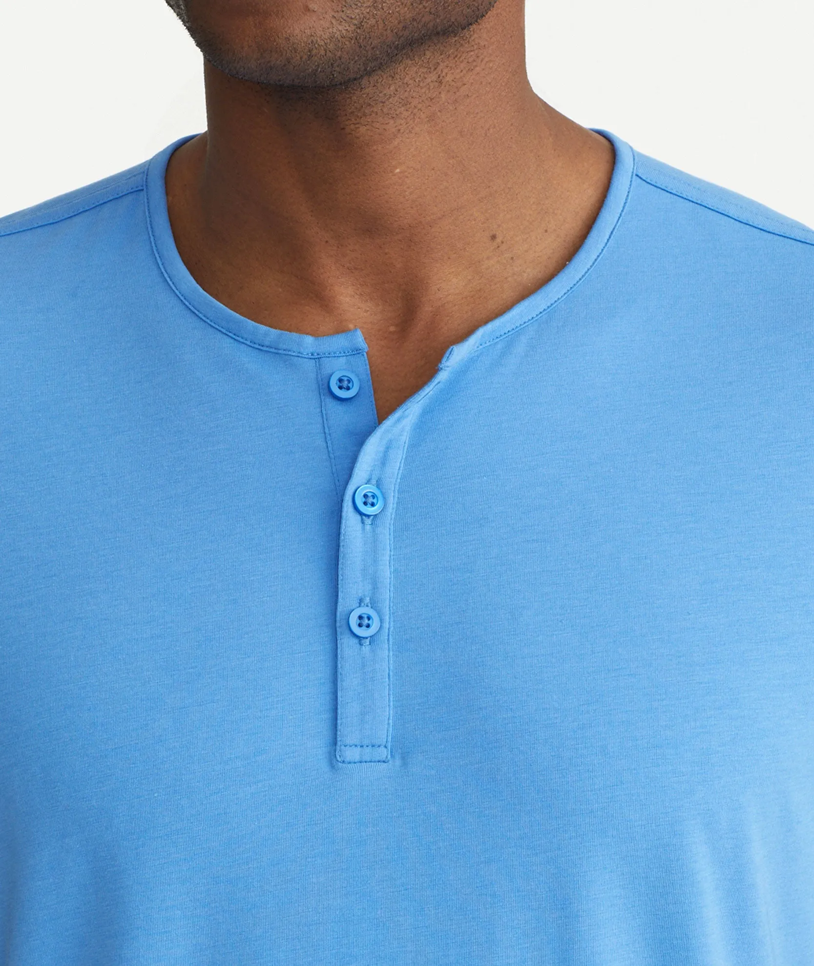 EcoSoft Short-Sleeve Henley