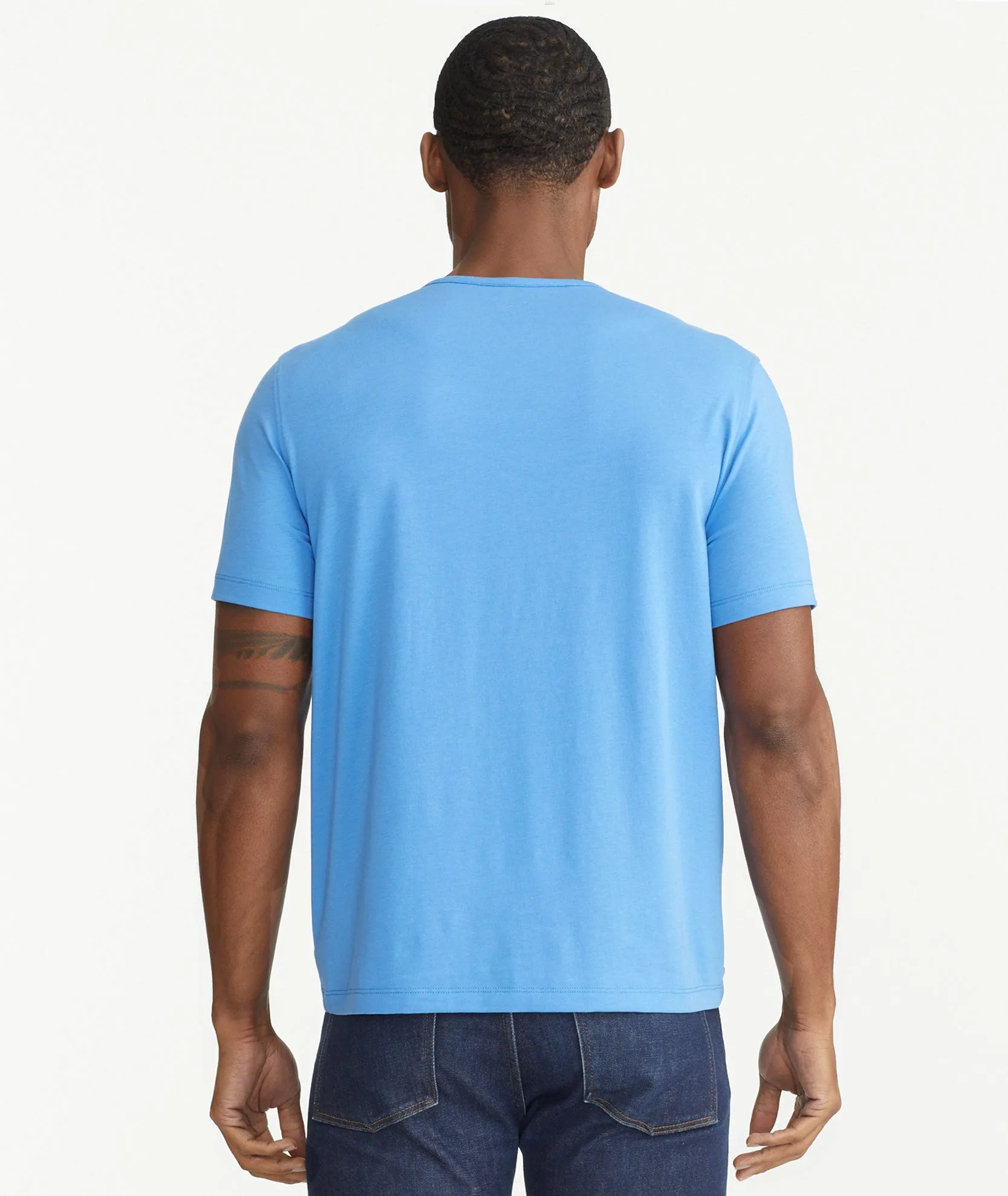 EcoSoft Short-Sleeve Henley