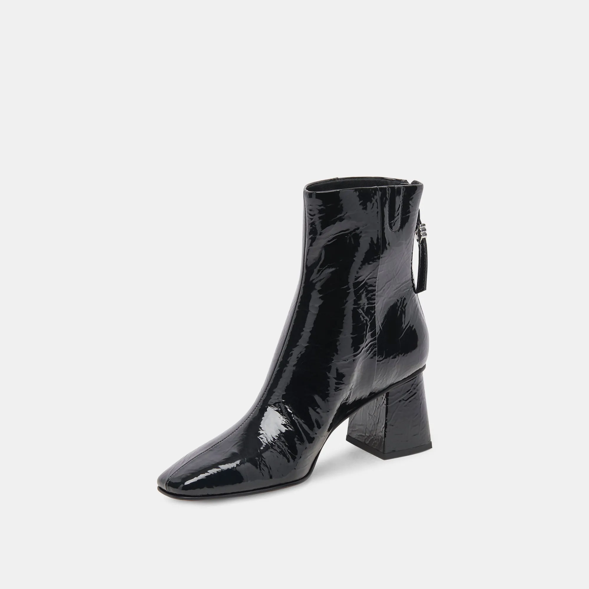 FIFI H2O BOOTIES MIDNIGHT CRINKLE PATENT