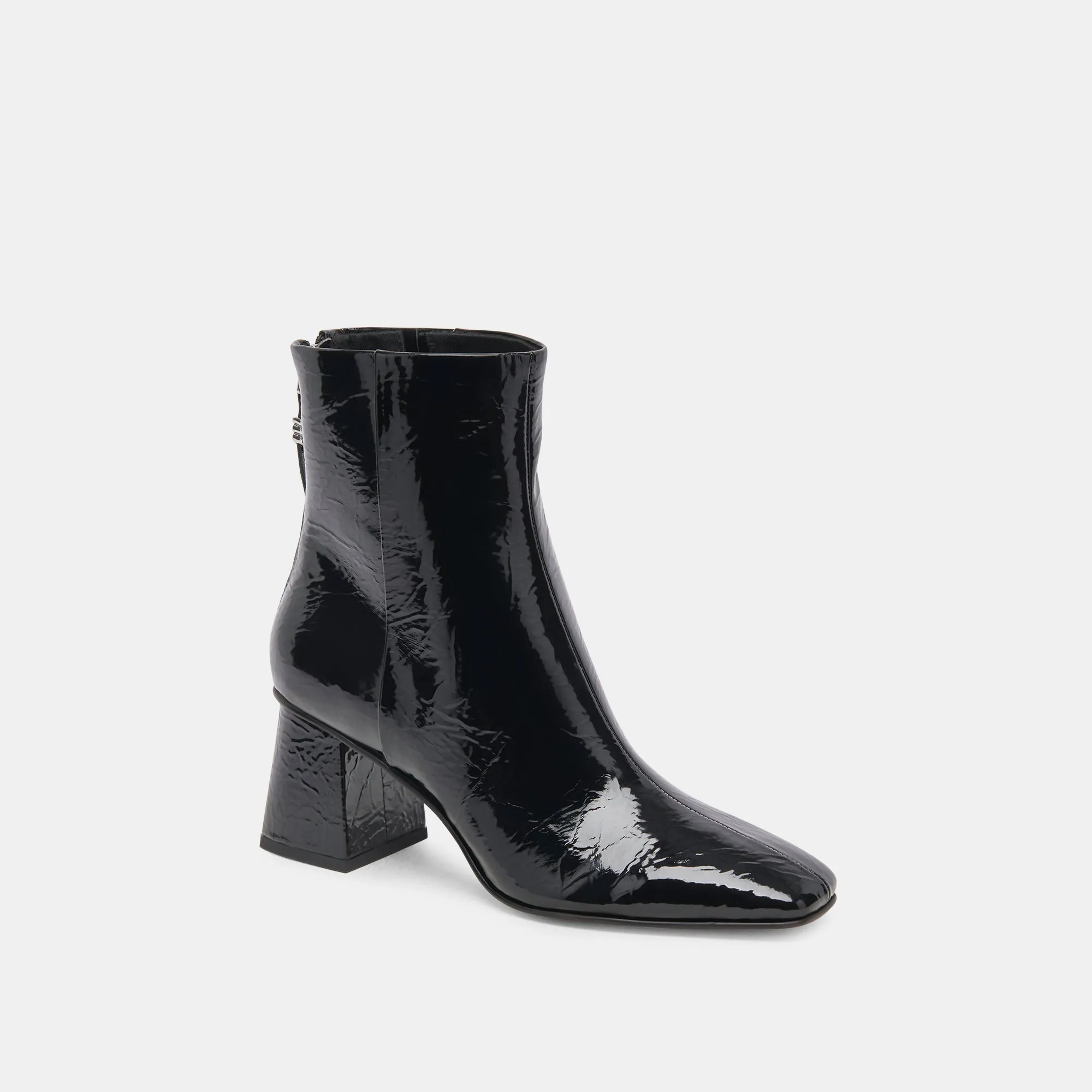 FIFI H2O BOOTIES MIDNIGHT CRINKLE PATENT