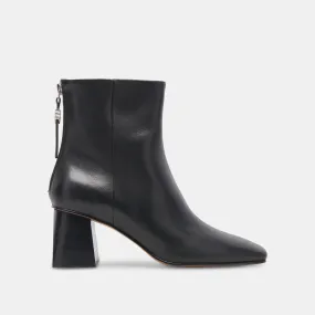 FIFI H2O WIDE BOOTIES BLACK LEATHER