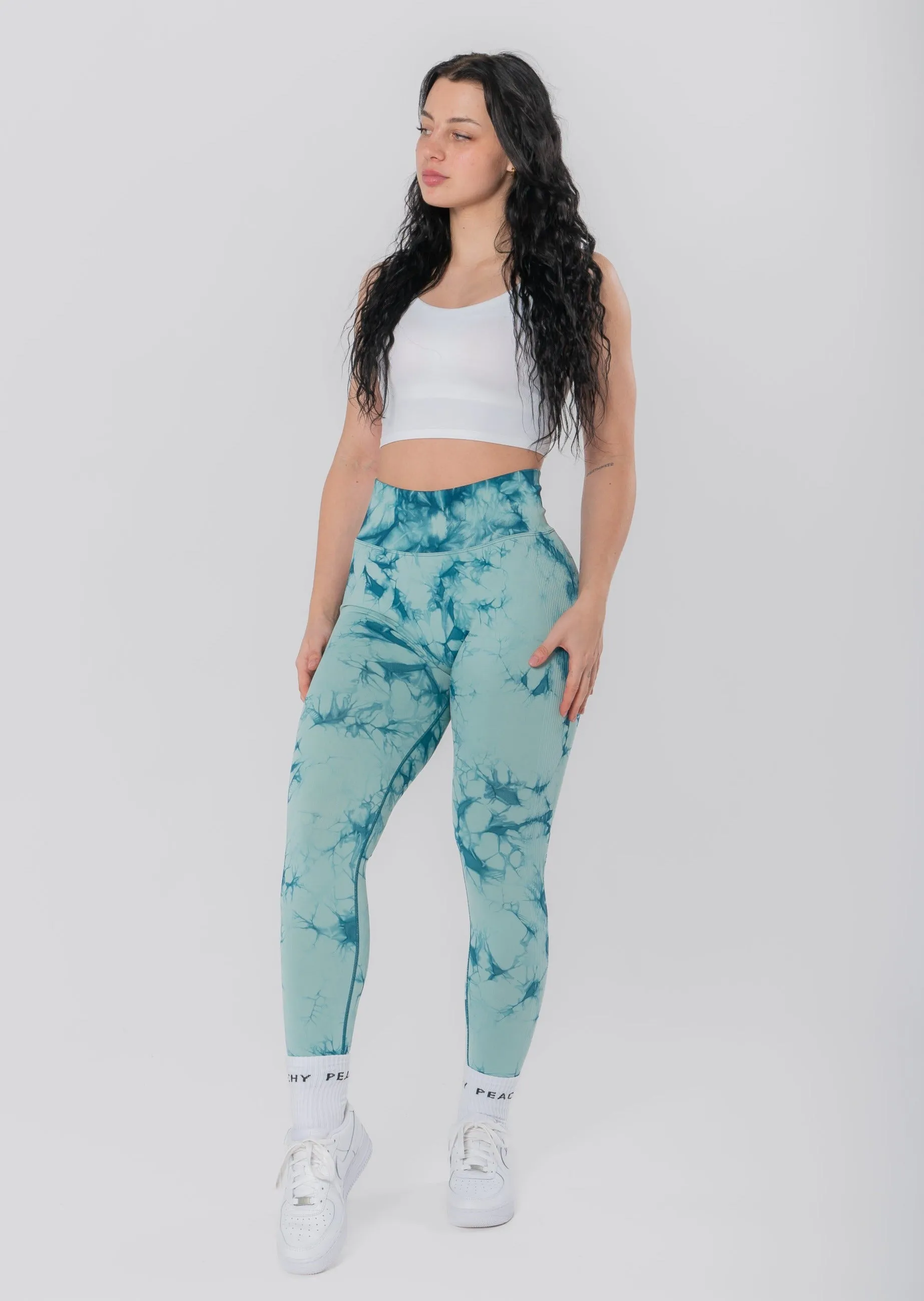 GALAXY Scrunch Leggings (Farbe Black VORBESTELLUNG)