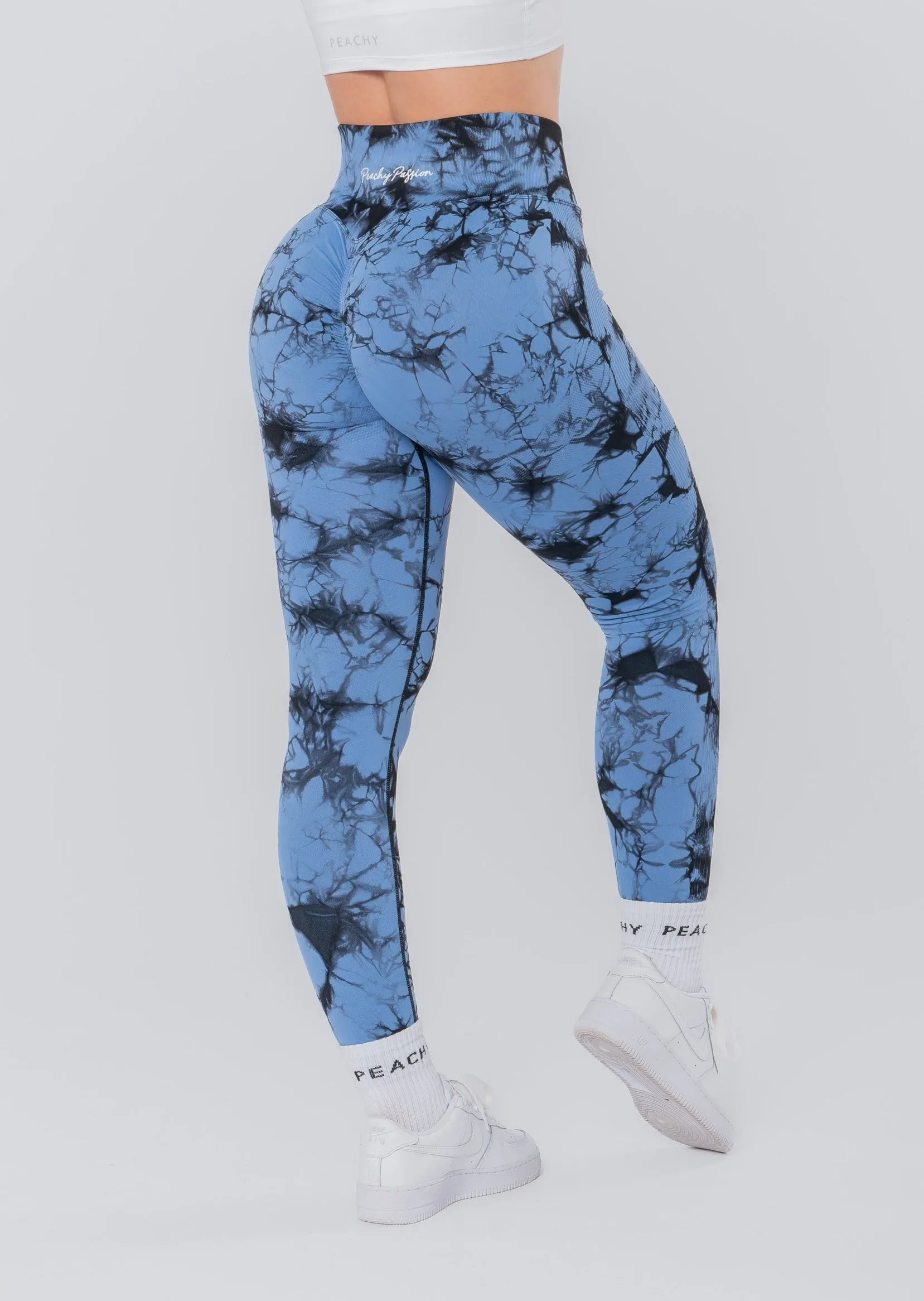 GALAXY Scrunch Leggings (Farbe Black VORBESTELLUNG)