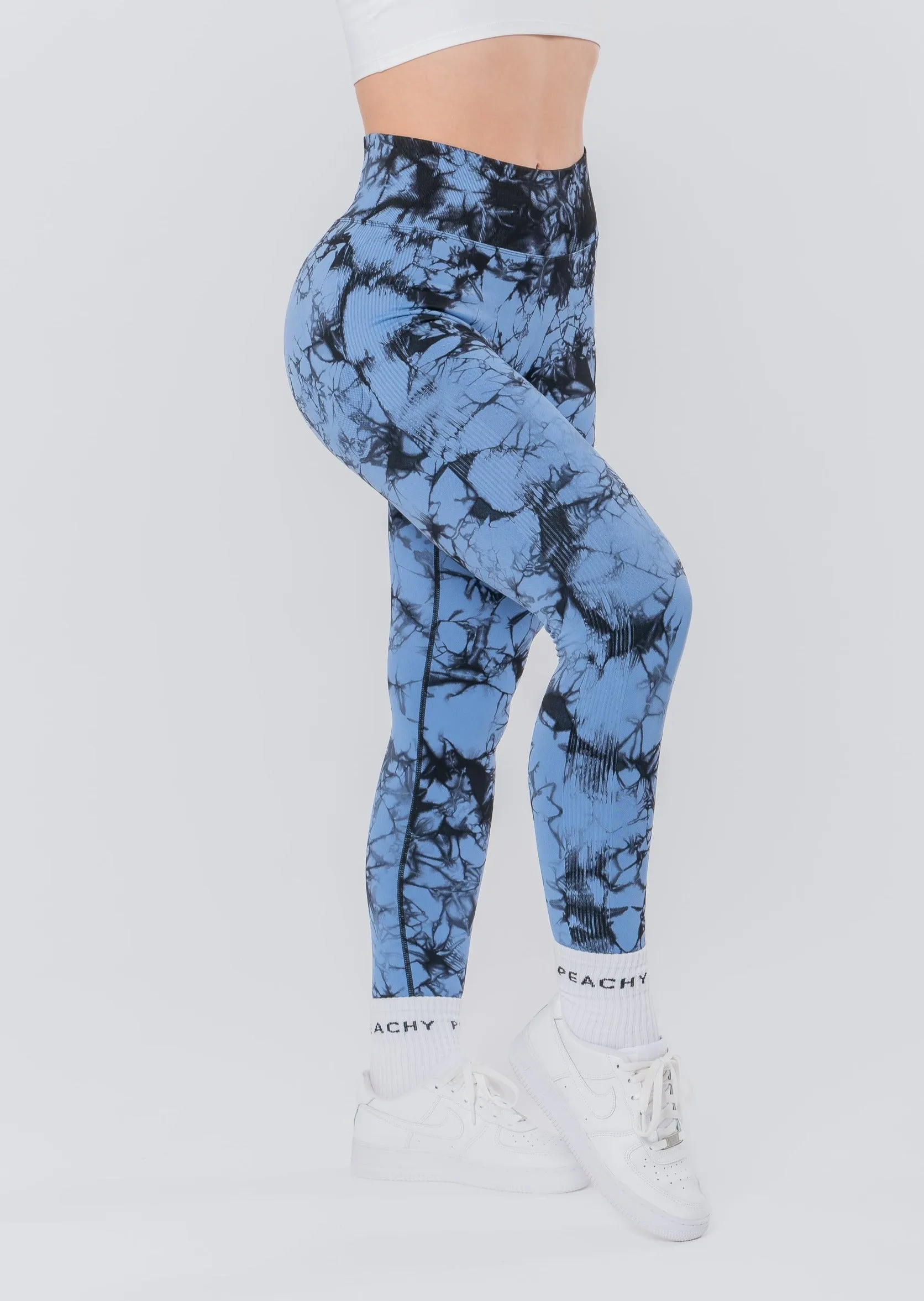 GALAXY Scrunch Leggings (Farbe Black VORBESTELLUNG)