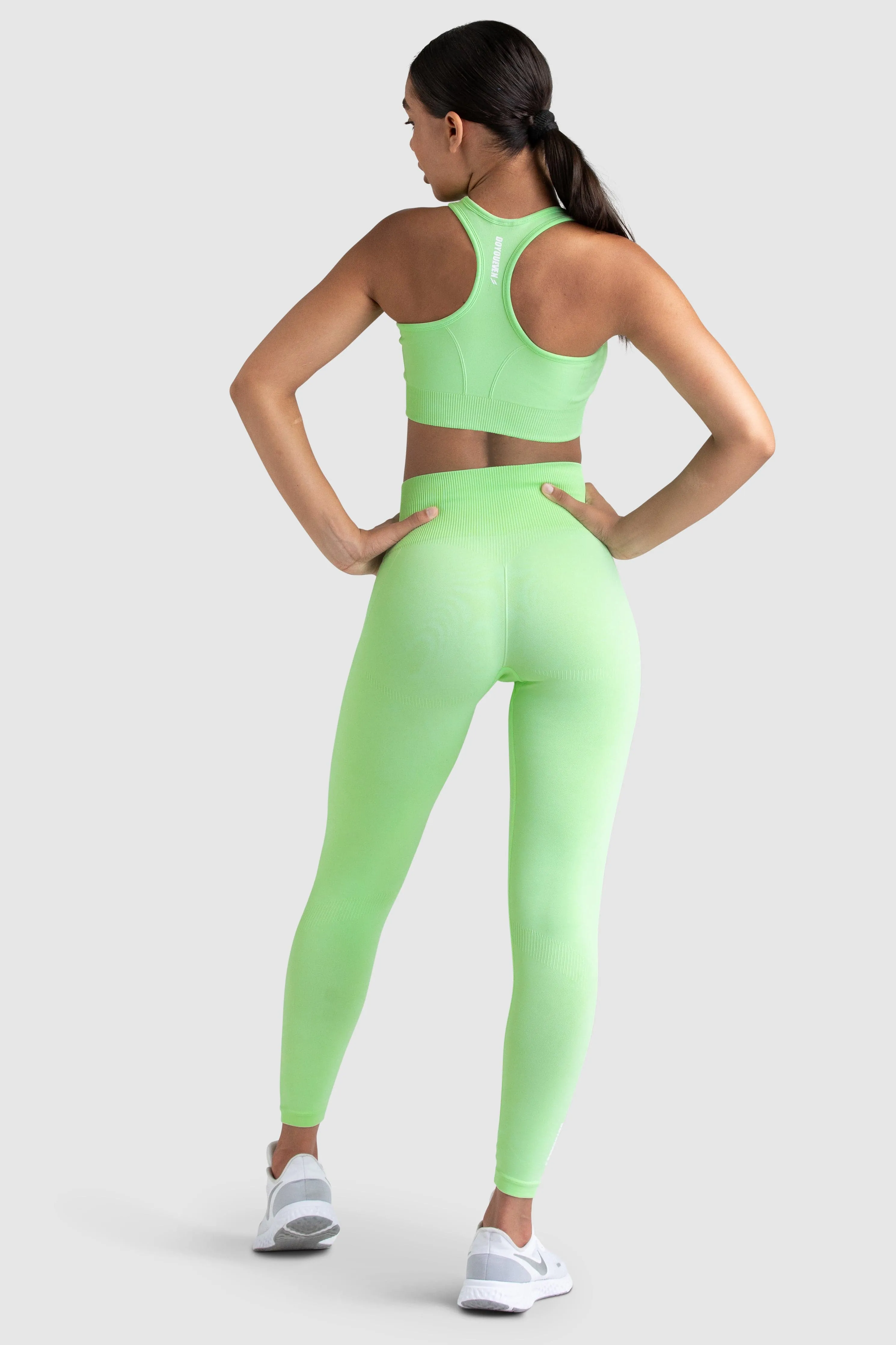 Hyperflex 2 Leggings - Lime Green