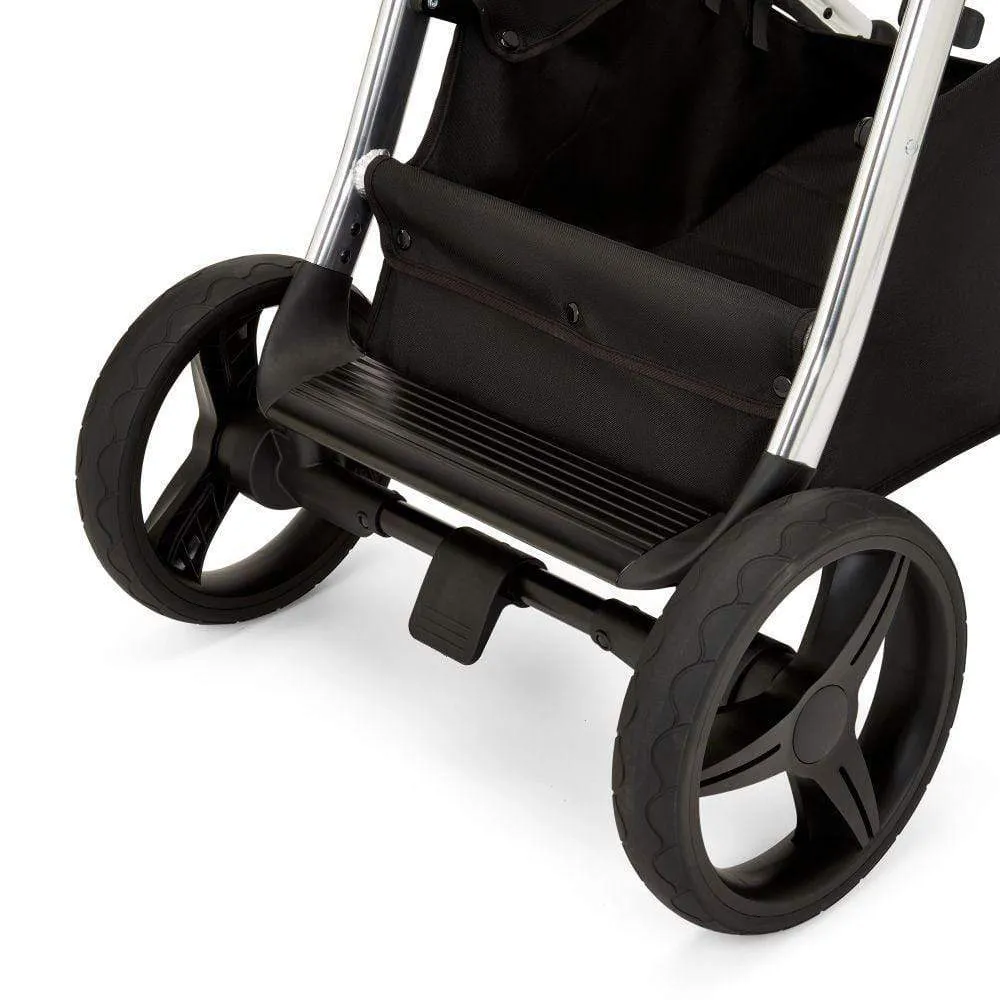 Ickle Bubba Eclipse 2 in 1 Carrycot & Pushchair - Chrome / Midnight Blue / Black