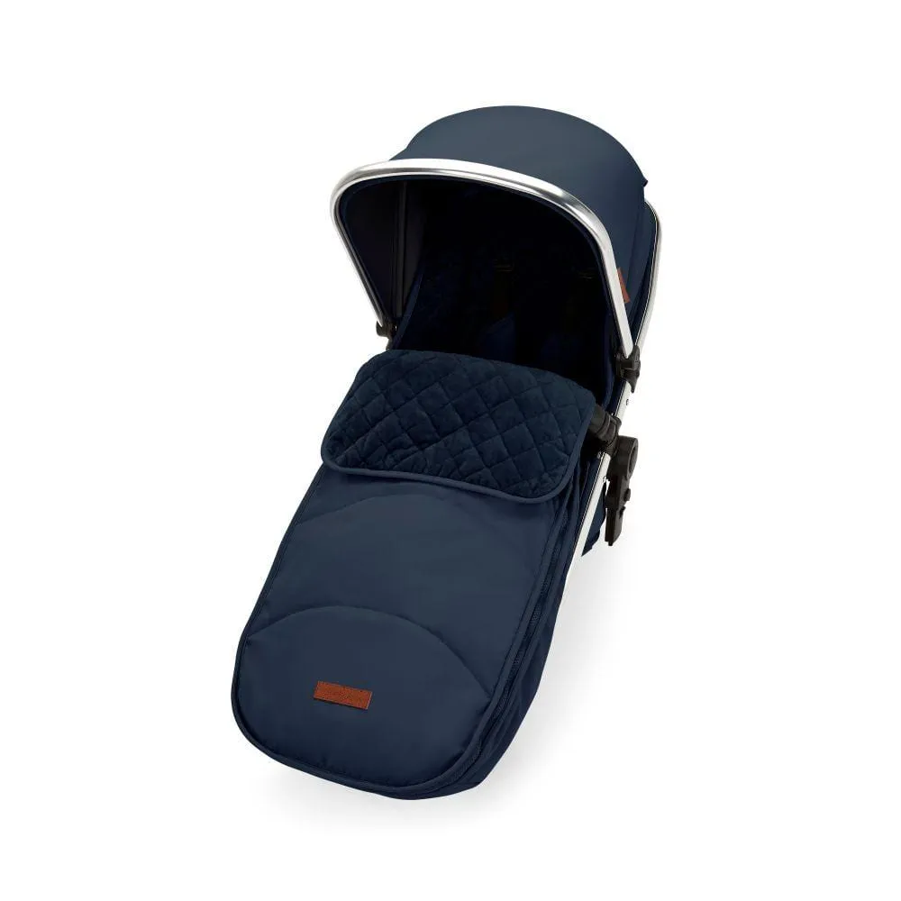 Ickle Bubba Eclipse 2 in 1 Carrycot & Pushchair - Chrome / Midnight Blue / Black