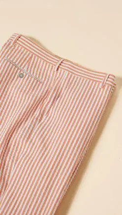 Inserch Seersucker Pants P660155-00032 Coral