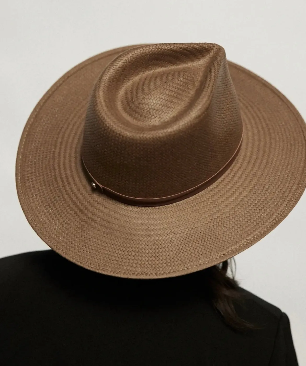 Janessa Leone Sherman Hat Brown