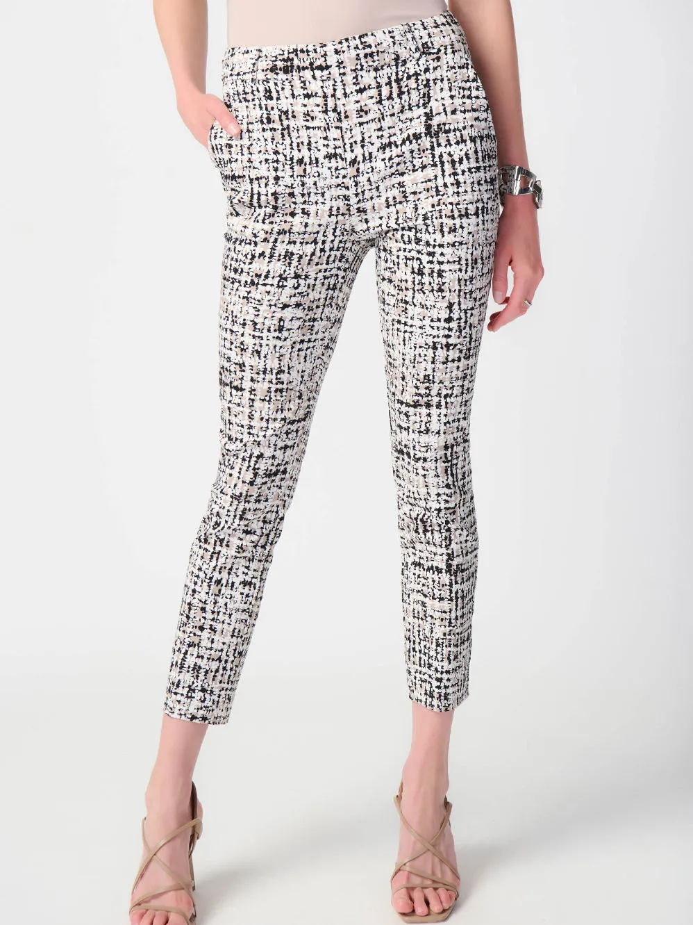 JOSEPH RIBKOFF PRINT PANT