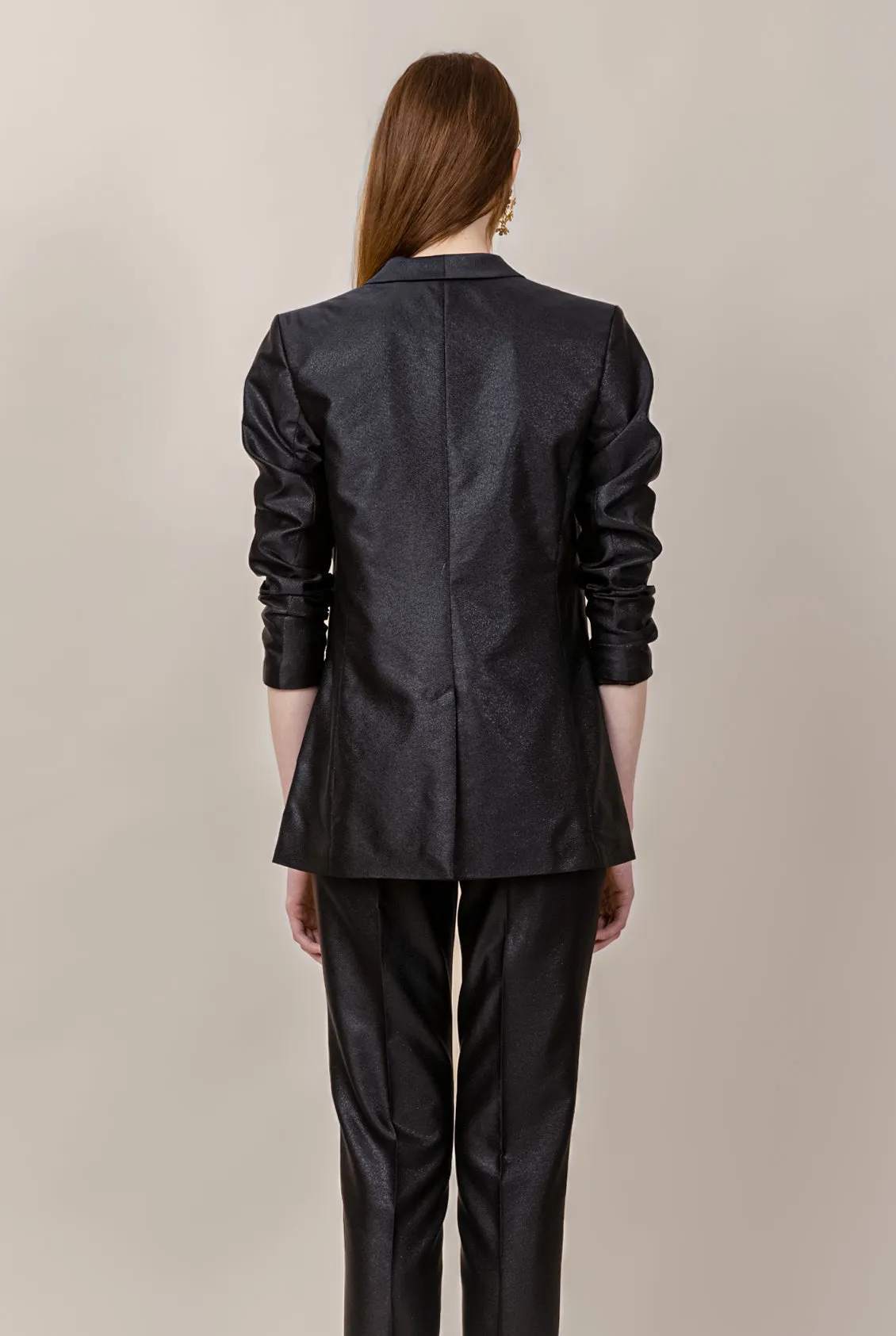 KAAMOS blazer in shimmering black