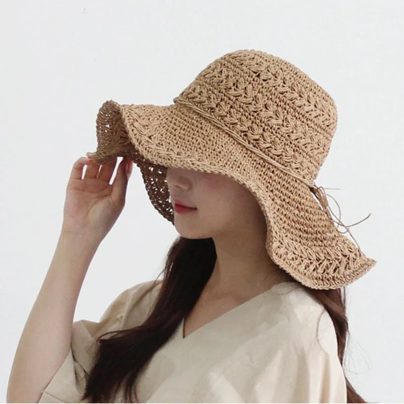 ladies Beach Sun hat straw hat women summer Hat