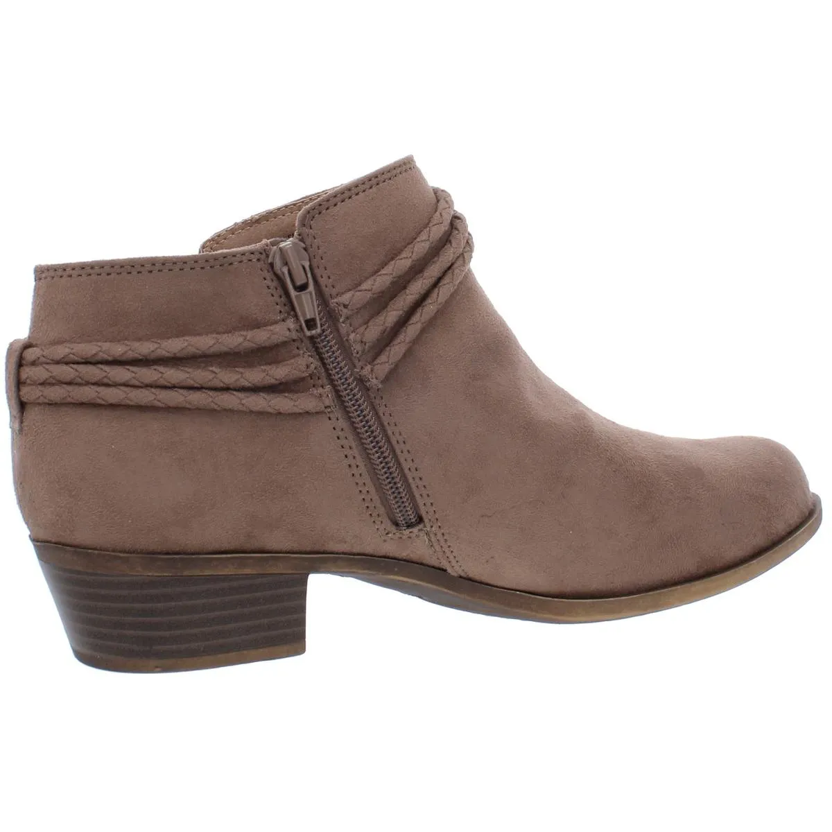 LifeStride Womens Andrea Ankle Almond Toe Booties