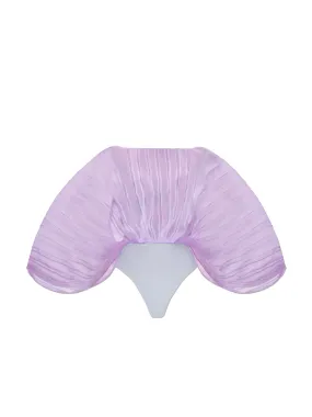 Lilac Sombra Thong Bodysuit