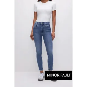 (Minor Fault) Blue Skinny Ripped Jeans