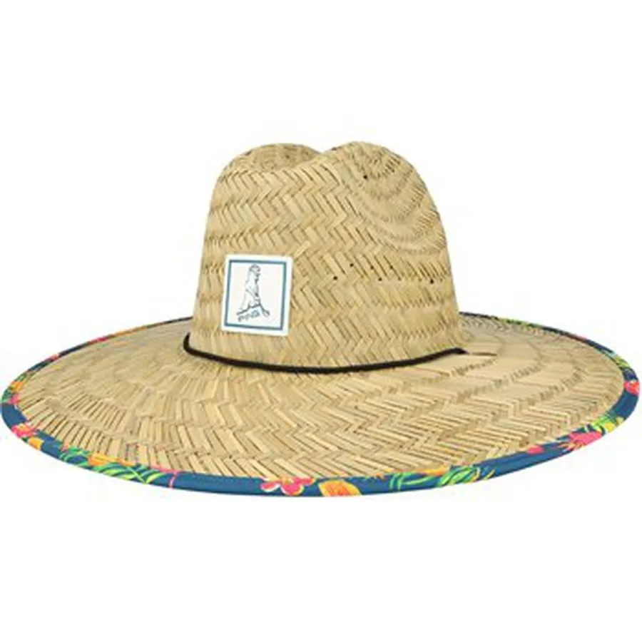 Ping Greenskeeper Navy Paraside Straw Hat - Navy/White