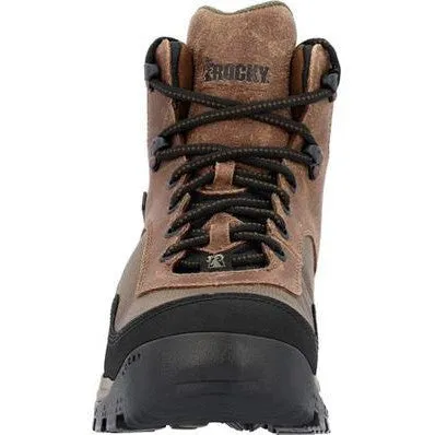 Rocky Men's Lynx 5.5" WP Outdoor Hunt Boot -Brown- RKS0629