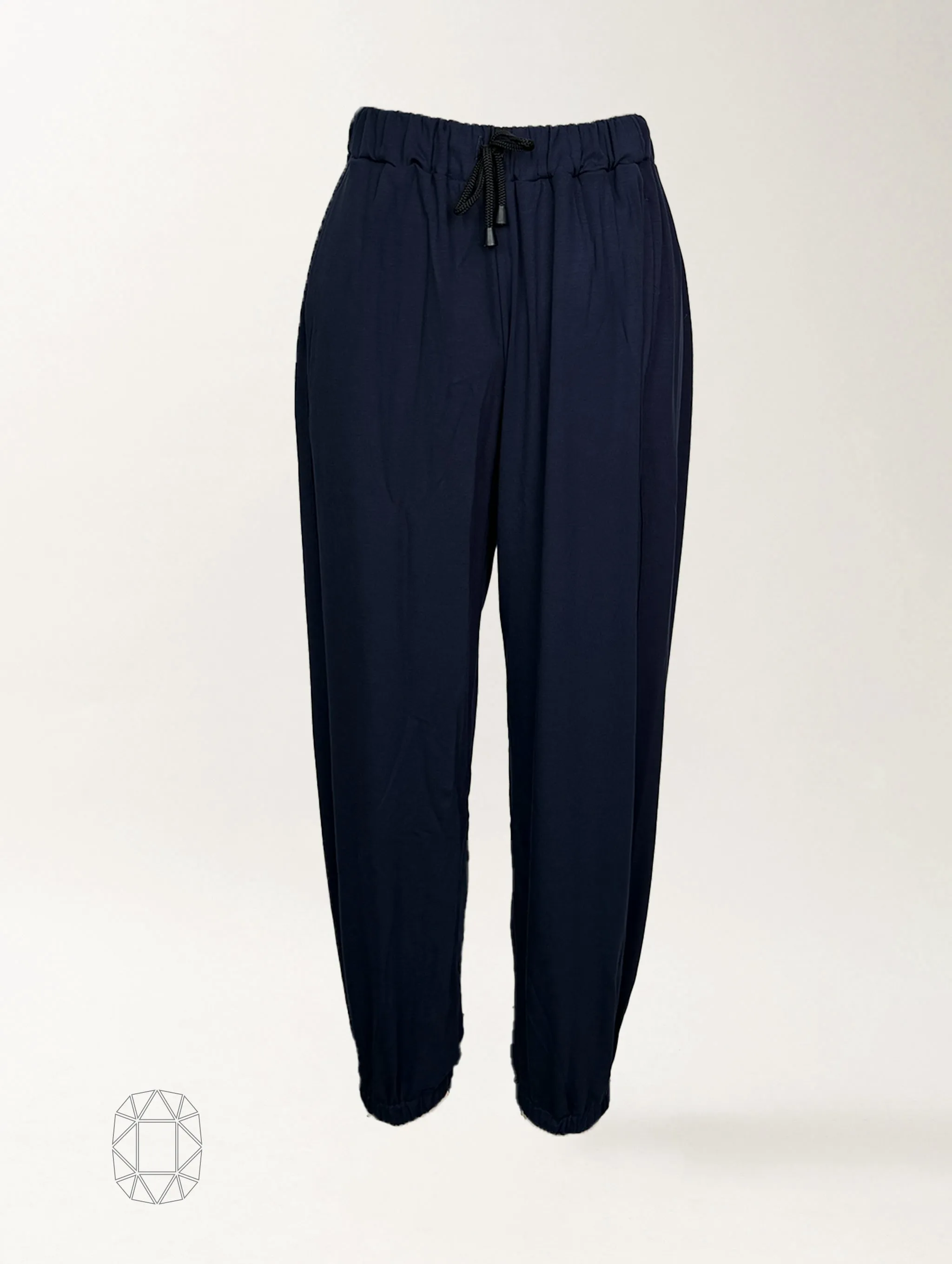 South St. Jogger - New Navy Soft Ponte