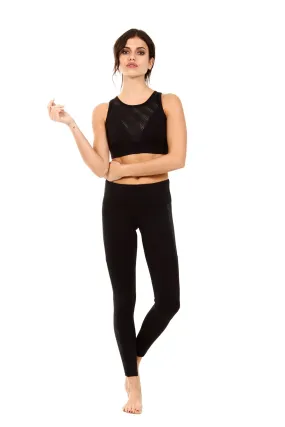 Strut This Mesh Pant Leggings black