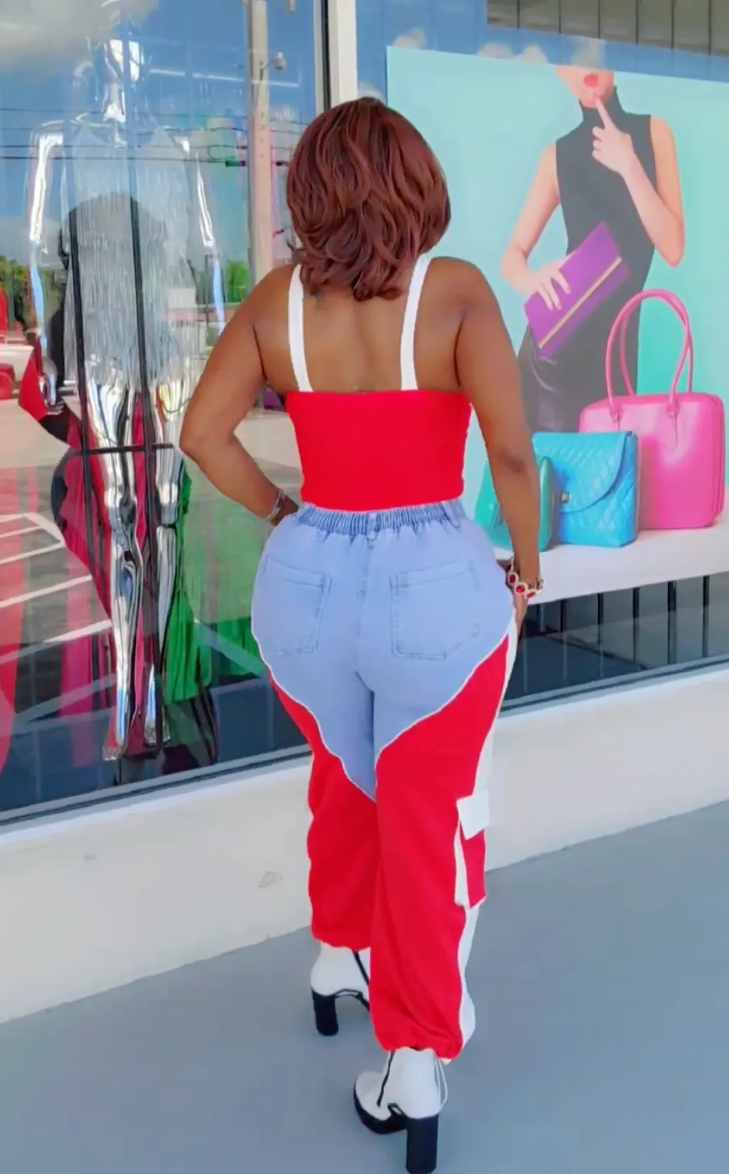 Summer Time Fine Pants (Red)