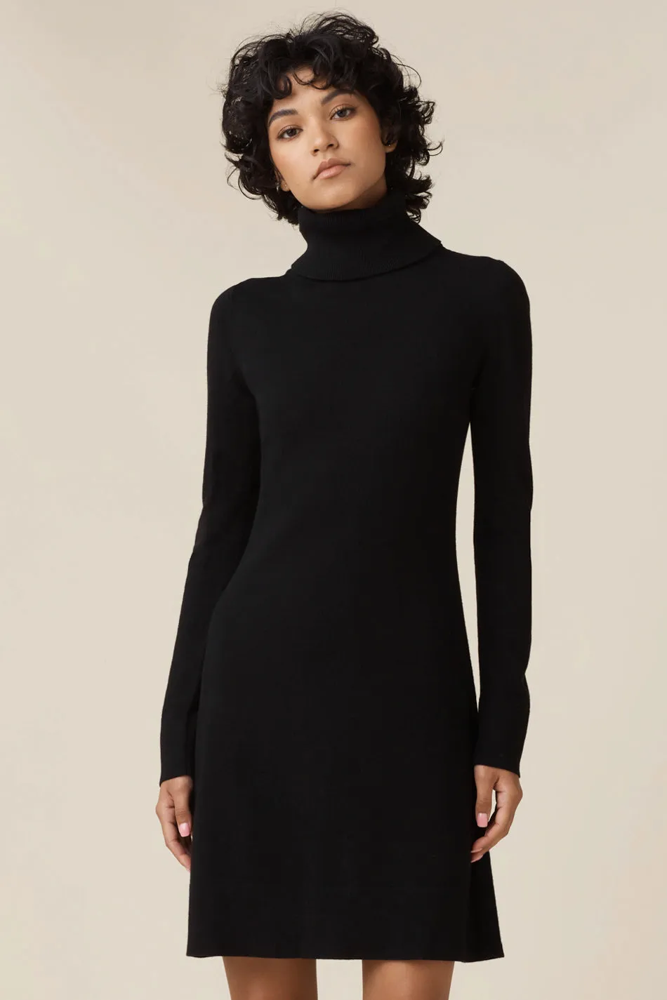 The Mockneck Sweater Dress