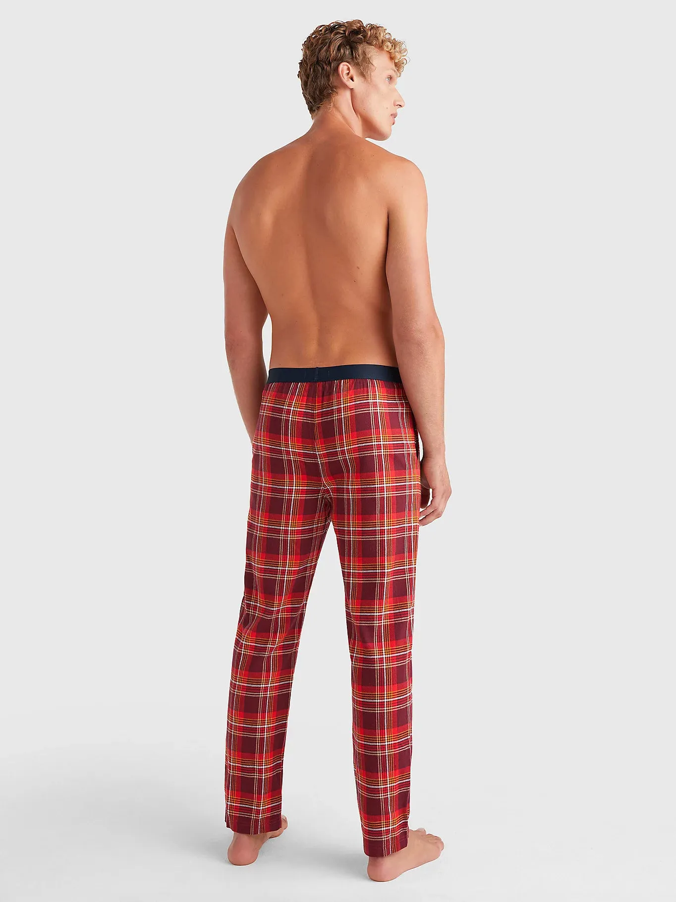 Tommy Hilfiger Mens Check Flannel Pant/ PJ Bottoms