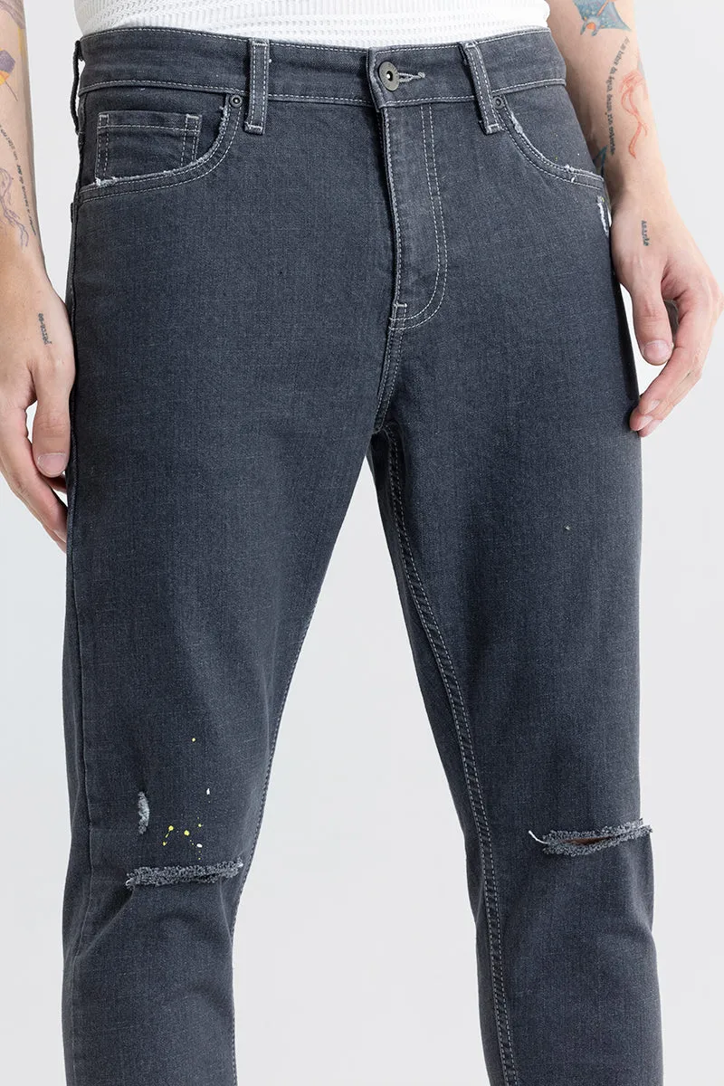 Urban Edge Black Skinny Fit Jeans