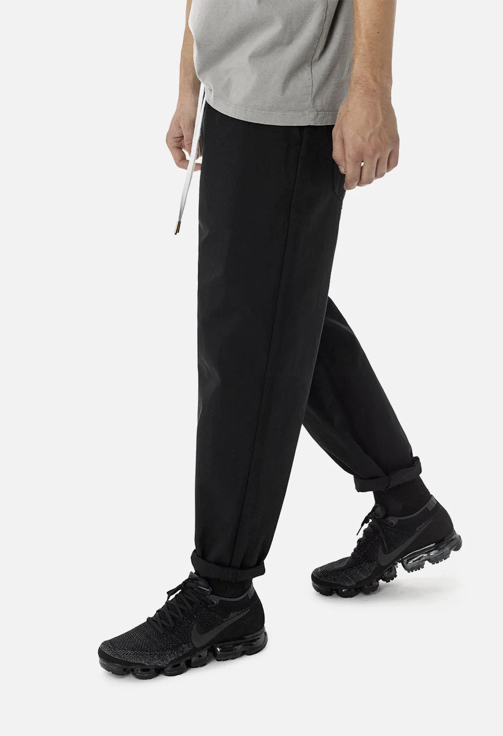 Woven Travel Pant / Black